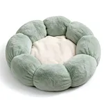 Flower Shaped Pet Bed with Petal Rim – OEM Removable Washable Cover Cat Dog Couch – Custom Foam Pet Bed Factory China